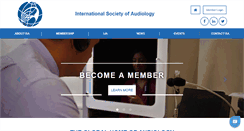 Desktop Screenshot of isa-audiology.org